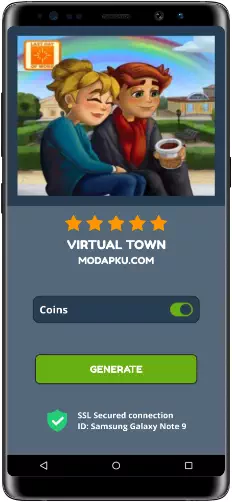 Virtual Town MOD APK Screenshot