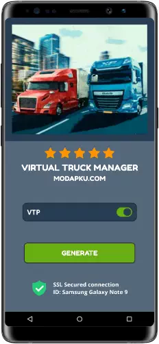 Virtual Truck Manager MOD APK Screenshot