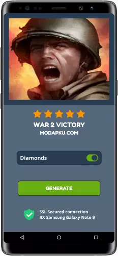 War 2 Victory MOD APK Screenshot