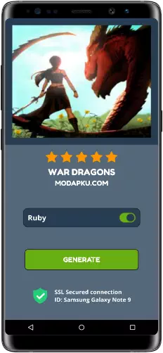 War Dragons MOD APK Screenshot