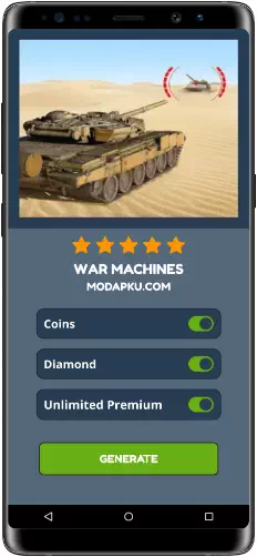 War Machines MOD APK Screenshot