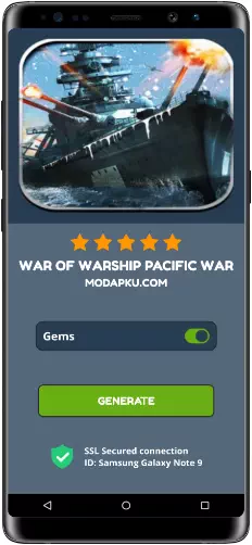 War of Warship Pacific War MOD APK Screenshot