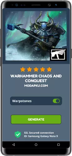 Warhammer Chaos and Conquest MOD APK Screenshot