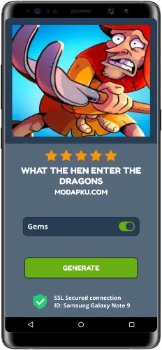 What The Hen Enter The Dragons MOD APK Screenshot