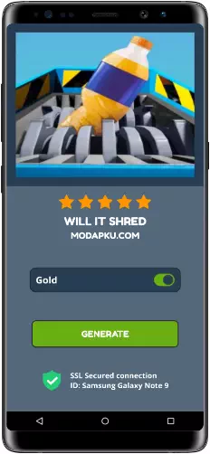 Will It Shred MOD APK Screenshot