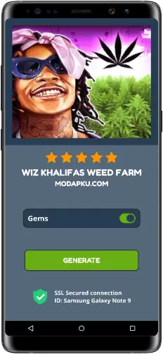 Wiz Khalifas Weed Farm MOD APK Screenshot