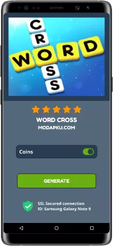Word Cross MOD APK Screenshot