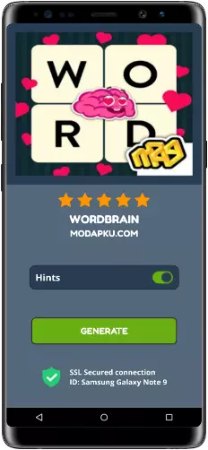 WordBrain MOD APK Screenshot