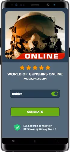 World of Gunships Online MOD APK Screenshot