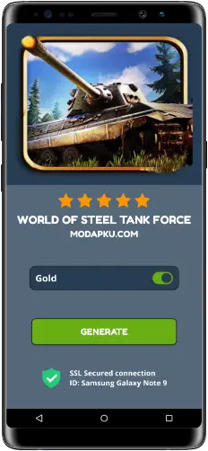 World Of Steel Tank Force MOD APK Screenshot
