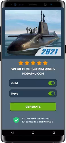 WORLD of SUBMARINES MOD APK Screenshot