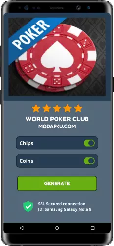 World Poker Club MOD APK Screenshot