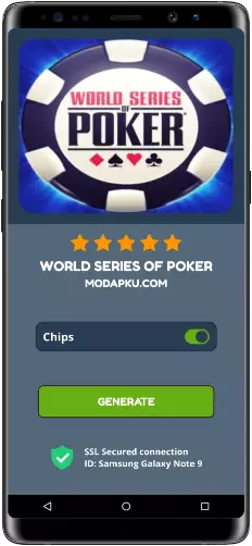 World Series of Poker MOD APK Screenshot