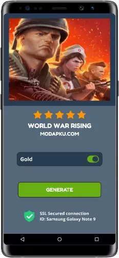 World War Rising MOD APK Screenshot