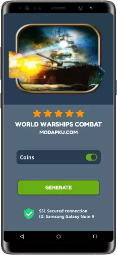World Warships Combat MOD APK Screenshot