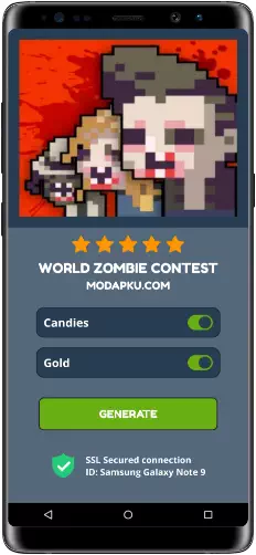 World Zombie Contest MOD APK Screenshot