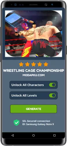 Wrestling Cage Championship MOD APK Screenshot