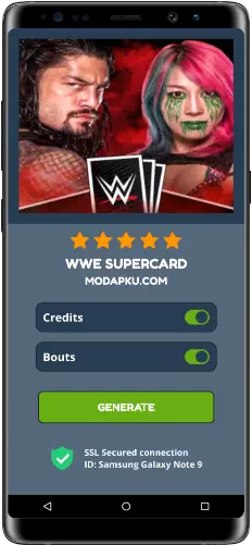 WWE SuperCard MOD APK Screenshot