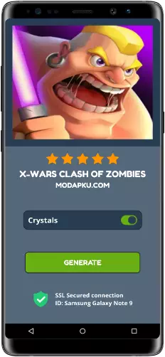 X Wars Clash of Zombies MOD APK Screenshot