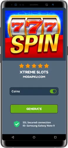 Xtreme Slots MOD APK Screenshot