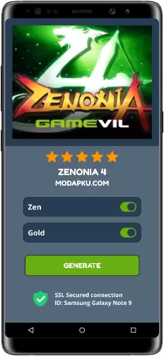 ZENONIA 4 MOD APK Screenshot