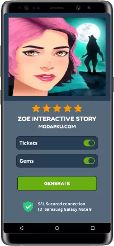 ZOE Interactive Story MOD APK Screenshot