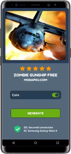 Zombie Gunship Free MOD APK Screenshot