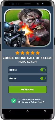Zombie Killing Call of Killers MOD APK Screenshot