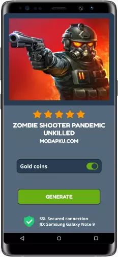 Zombie Shooter Pandemic Unkilled MOD APK Screenshot