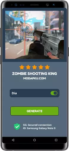 Zombie Shooting King MOD APK Screenshot