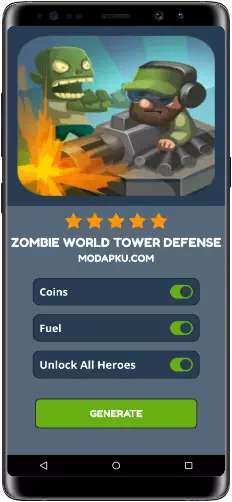 Zombie World Tower Defense MOD APK Screenshot