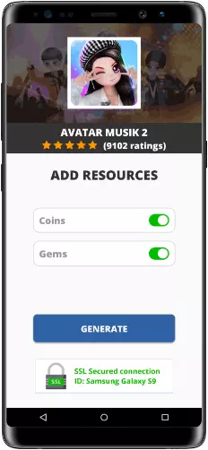 Avatar Musik 2 MOD APK Screenshot