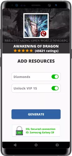 Awakening of Dragon MOD APK Screenshot