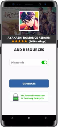 Ayakashi Romance Reborn MOD APK Screenshot