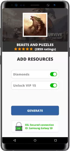 Beasts and Puzzles MOD APK Screenshot