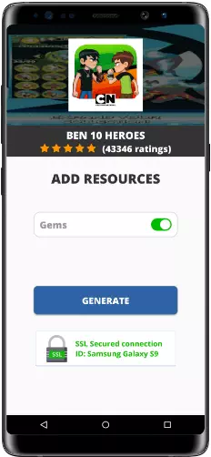 Ben 10 Heroes MOD APK Screenshot