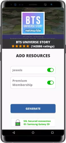 BTS Universe Story MOD APK Screenshot