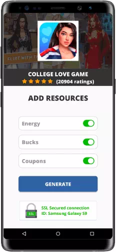 College Love Game MOD APK Screenshot