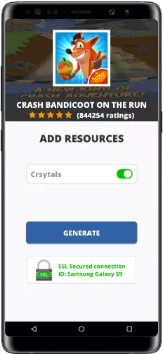 Crash Bandicoot On the Run MOD APK Screenshot