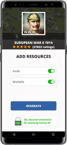 European War 6 1914 MOD APK Screenshot