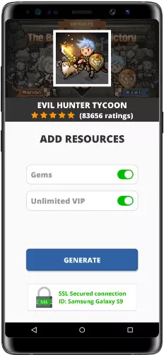 Evil Hunter Tycoon MOD APK Screenshot