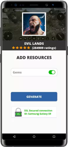 Evil Lands MOD APK Screenshot