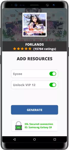 Forlands MOD APK Screenshot
