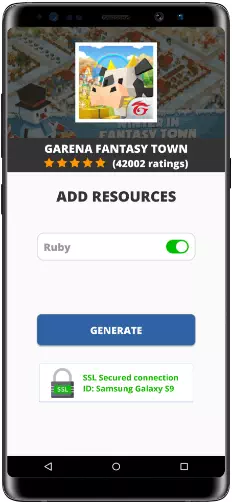 Garena Fantasy Town MOD APK Screenshot