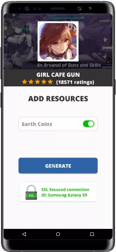 Girl Cafe Gun MOD APK Screenshot