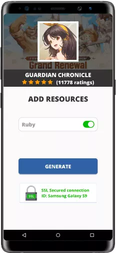 Guardian Chronicle MOD APK Screenshot