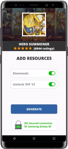 Hero Summoner MOD APK Screenshot