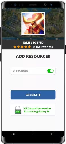 Idle Legend MOD APK Screenshot