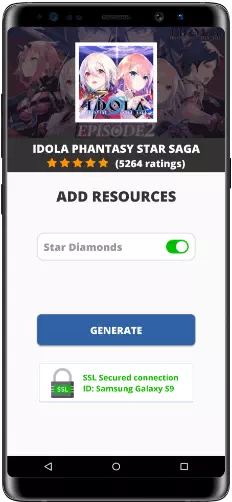 Idola Phantasy Star Saga MOD APK Screenshot