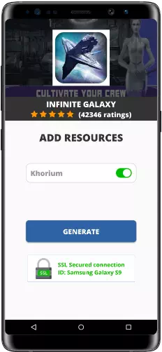 Infinite Galaxy MOD APK Screenshot